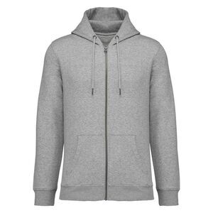Native Spirit Unisex Adult Full Zip Hoodie / Moon Grey Heather